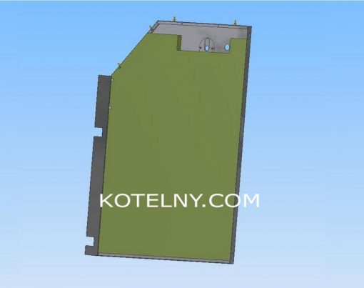Levy plast C15 uplny - pravy kotel 5,64 kg