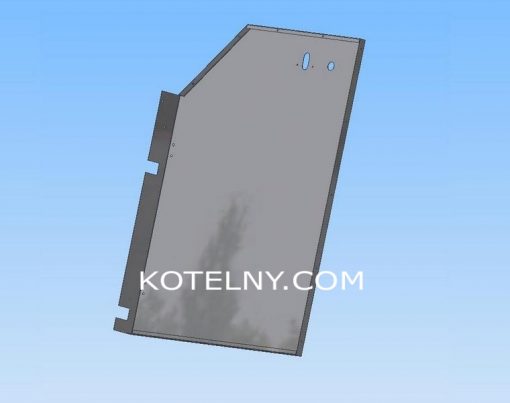 Levý plášť C15 - pravý kotel (RAL 7035) 4,07 kg