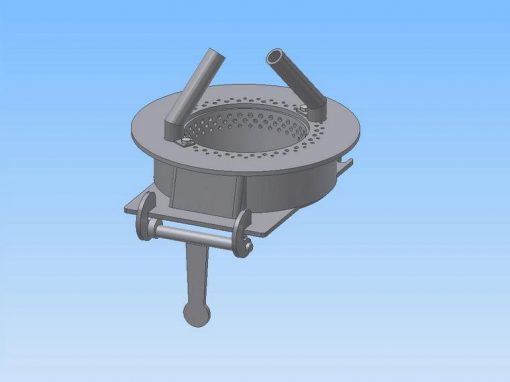 Rošt C25 - uhlí, úplný 5,00 kg