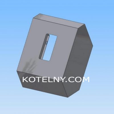 Panel čelní C25 (RAL 7037) 2,75 kg