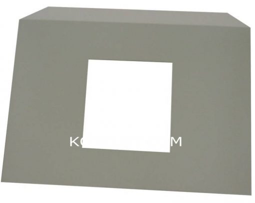 Sestava panelu čelního PEL27 (RAL 7037) 4,50 kg
