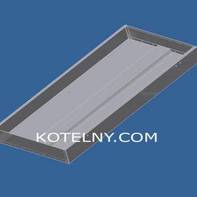 Kryt dvířek C25 (RAL 7035) 5,41 kg