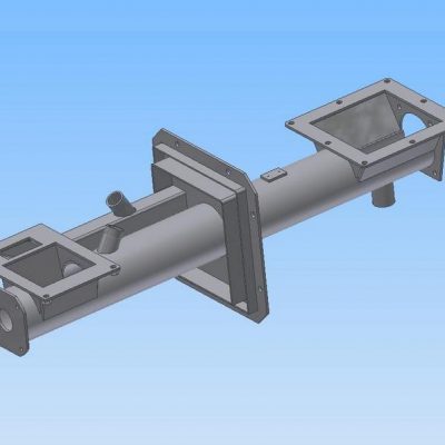Žlab podávání C50 - levý 18,31 kg