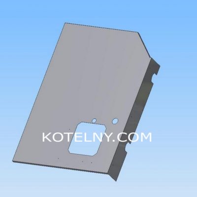 Levý plášť C50 - levý kotel (RAL 7035) 8,50 kg