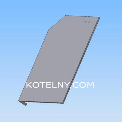 Pravý plášť C50 - levý kotel (RAL 7035) 9,05 kg