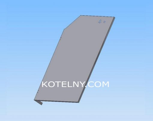 Pravý plášť C50 - levý kotel (RAL 7035) 9,05 kg