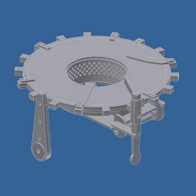 Sestava otočného roštu R50 8,75 kg