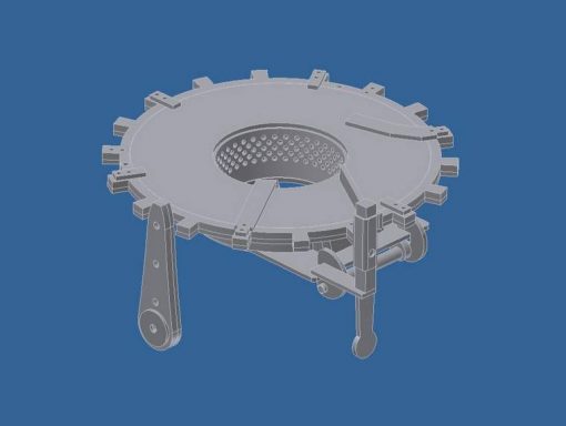 Sestava otočného roštu R50 8,75 kg